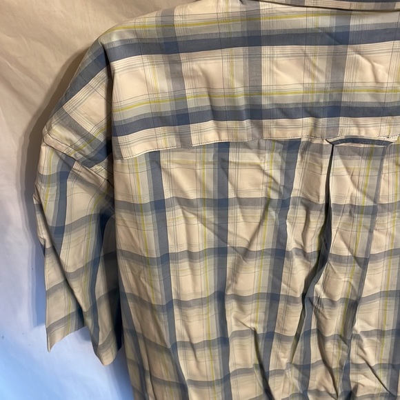 Cabela’s Men’s Blue Striped Button Up Casual Shirt Size XL - Picture 11 of 12